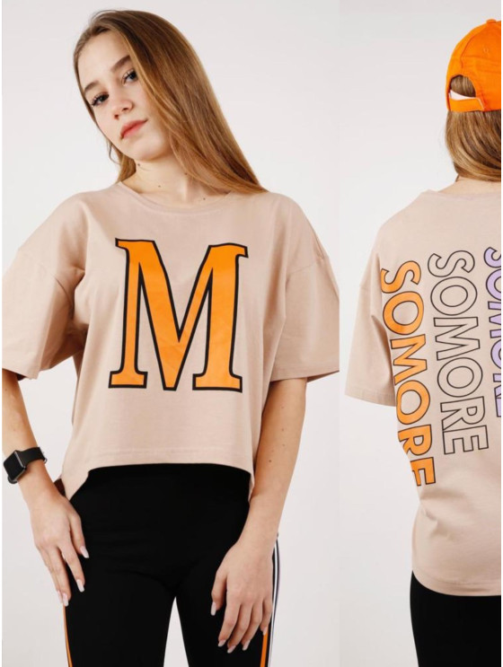 BLUZKA KRÓTKI RĘKAW "M"