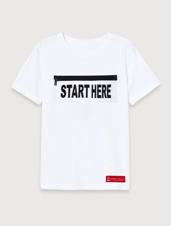 T-SHIRT DLA CHŁOPAKA "START"