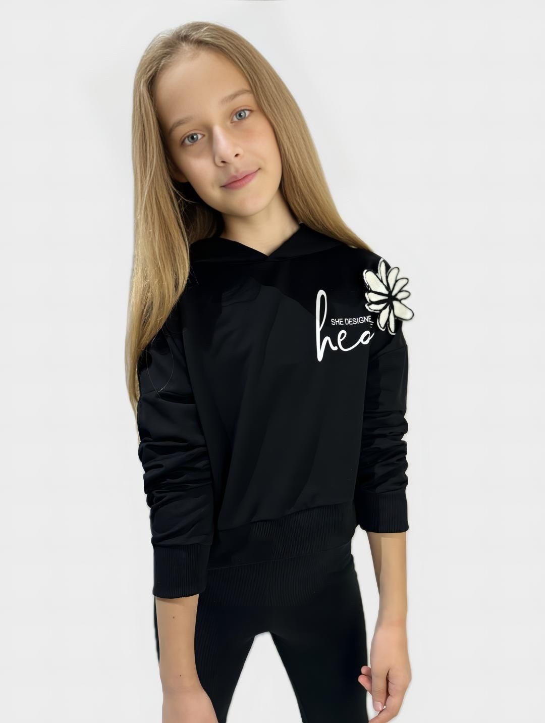 BLUZA DLA DZIEWCZYNKI FLOWERS